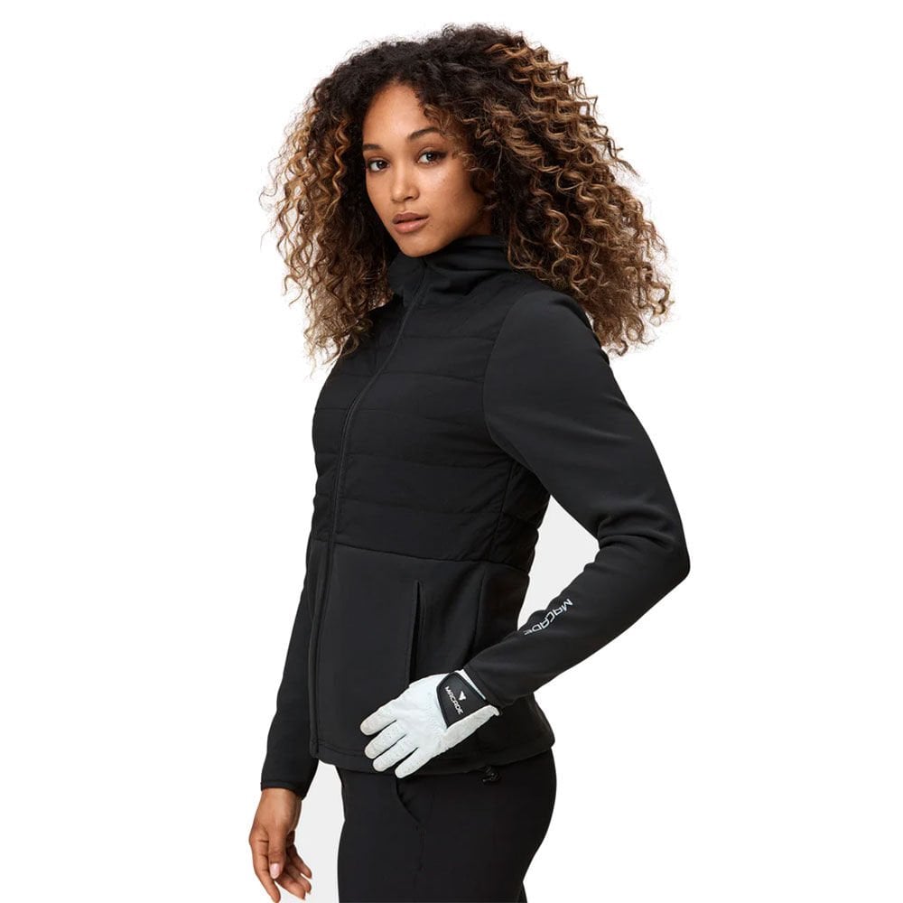 Macade Golf Hybrid Tour Golf Jacket Black WJA20211101
