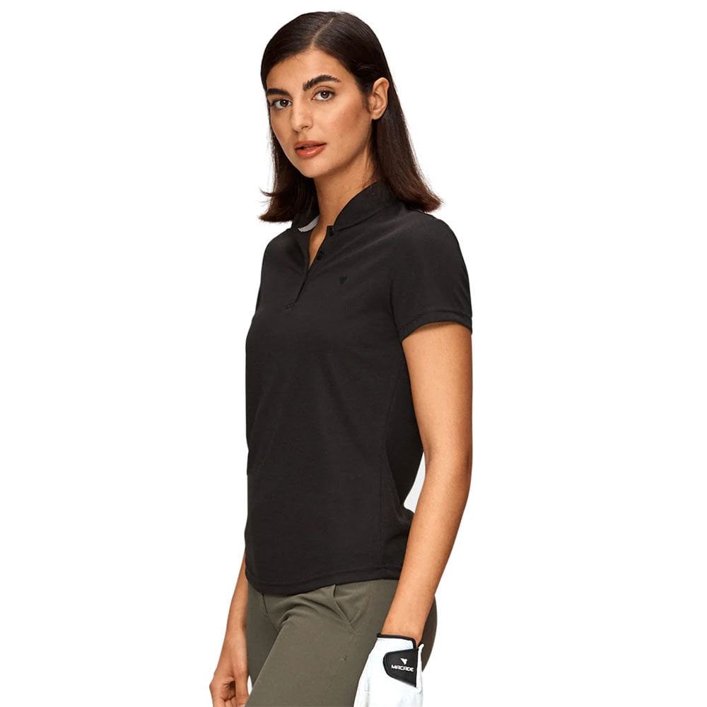Macade Golf Kadın Flow Bomber T-Shirt Siyah WPO20210717