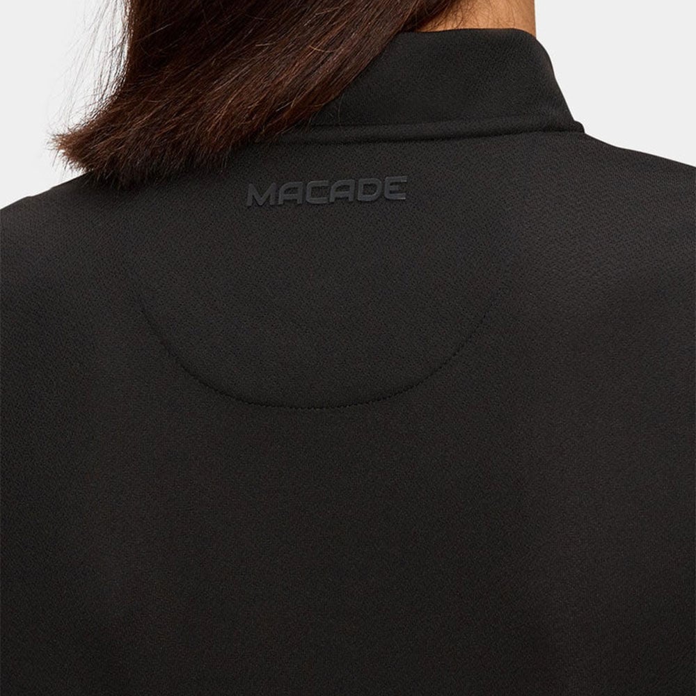 Macade Golf Kadın Flow Bomber T-Shirt Siyah WPO20210717