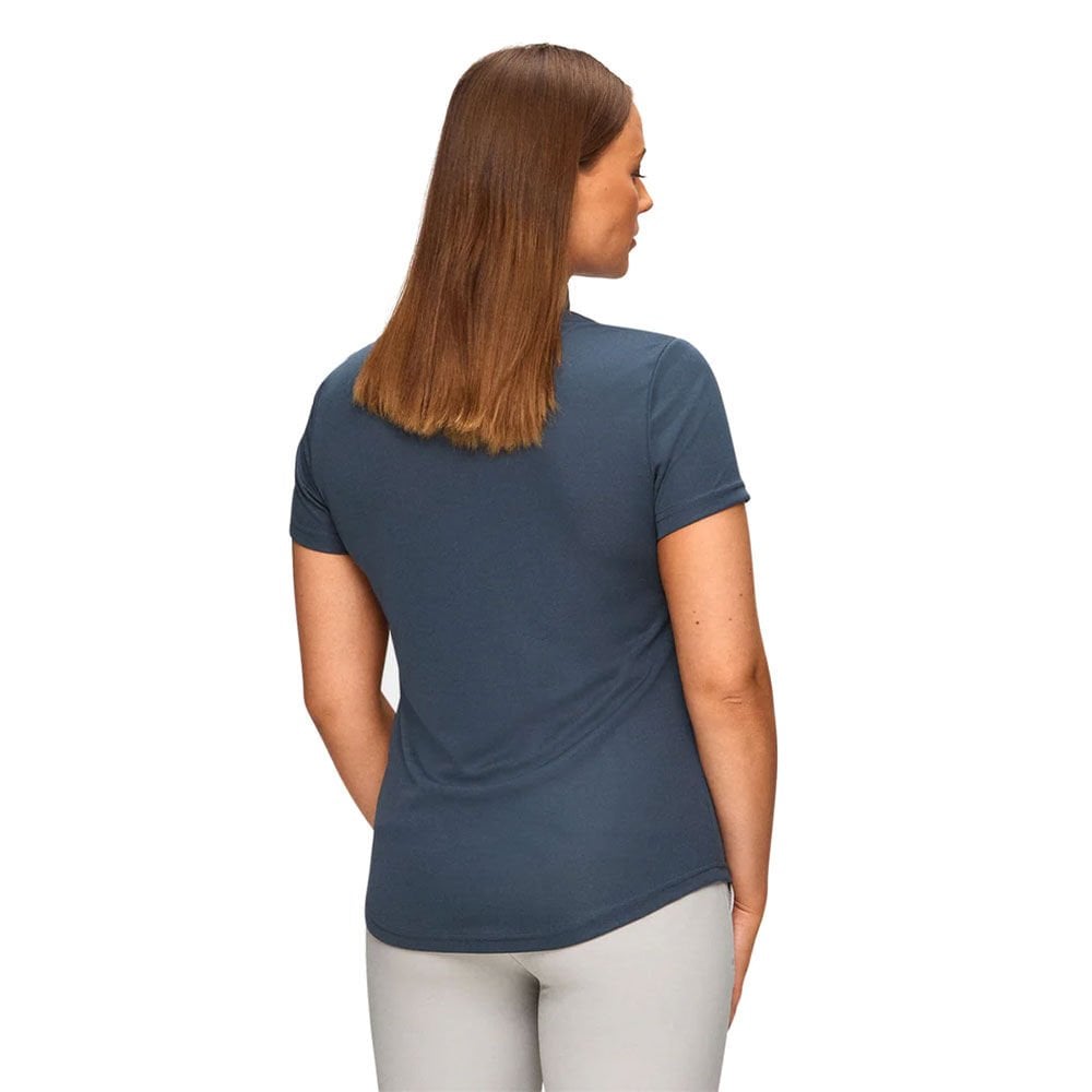 Macade Golf Women's Flow Bomber T-Shirt Stone Blue WPO20210718