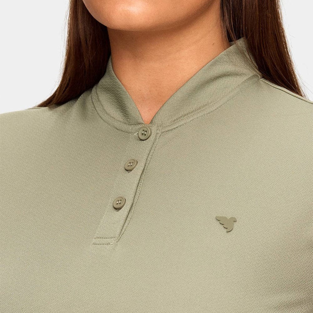 Macade Golf Kadın Flow Bomber T-Shirt Zeytin Yeşili WPO20210719