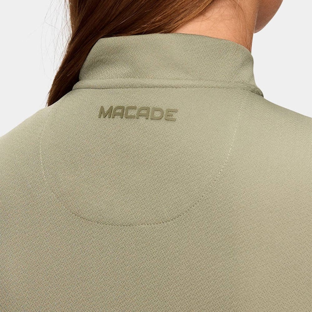 Macade Golf Kadın Flow Bomber T-Shirt Zeytin Yeşili WPO20210719