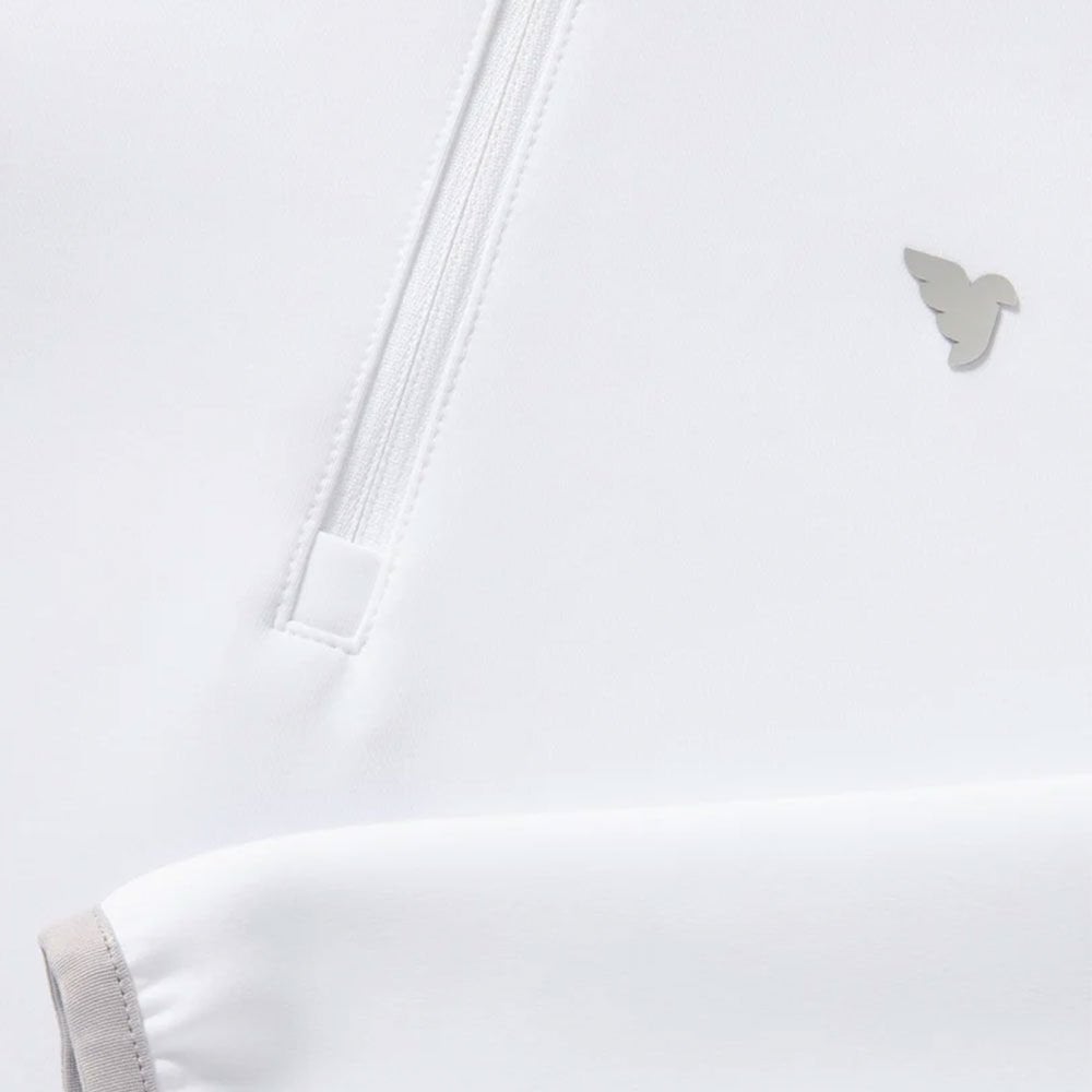 Macade Golf Therma Yarım Fermuarlı Sweatshirt Beyaz SW202101190