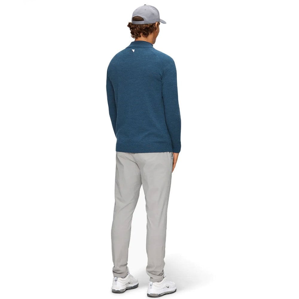 Macade Golf Therma Half Zip Sweatshirt Spruce Blue SW2022750