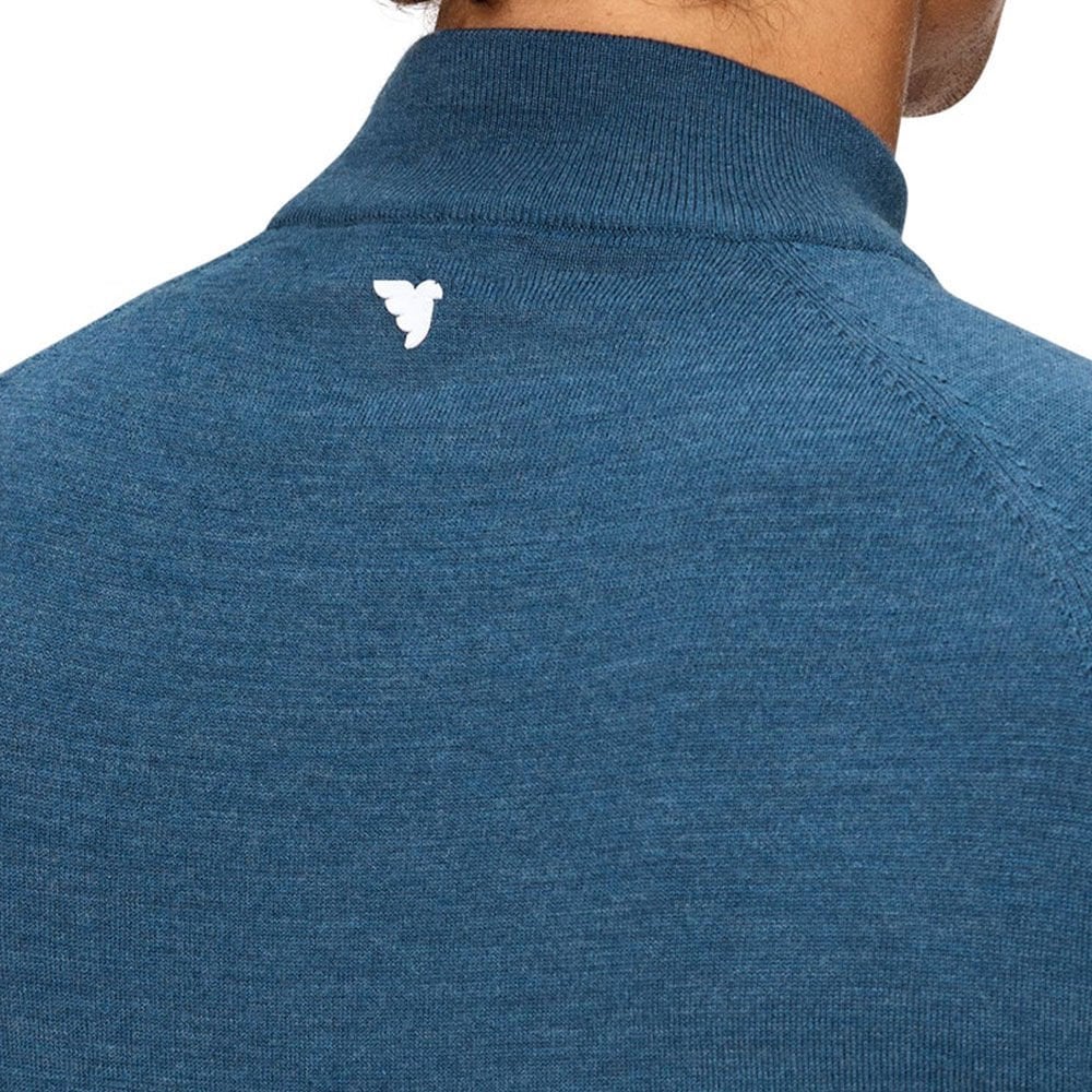Macade Golf Therma Half Zip Sweatshirt Spruce Blue SW2022750