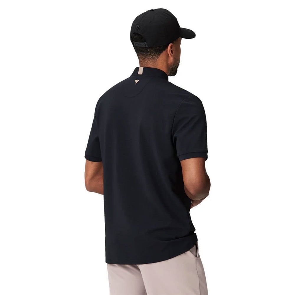 Macade Golf Heath Bomber Erkek T-Shirt Siyah SH20240222