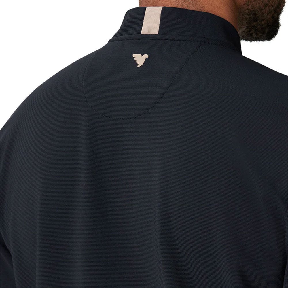 Macade Golf Heath Bomber Erkek T-Shirt Siyah SH20240222