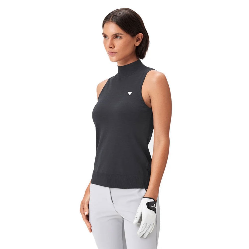 Macade Golf Kayla Air Kolsuz Bluz WTO2502602 Koyu Gri