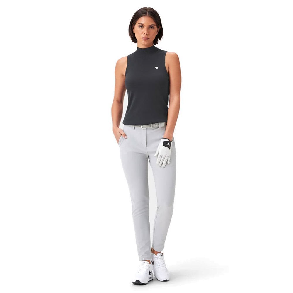 Macade Golf Kayla Air Kolsuz Bluz WTO2502602 Koyu Gri