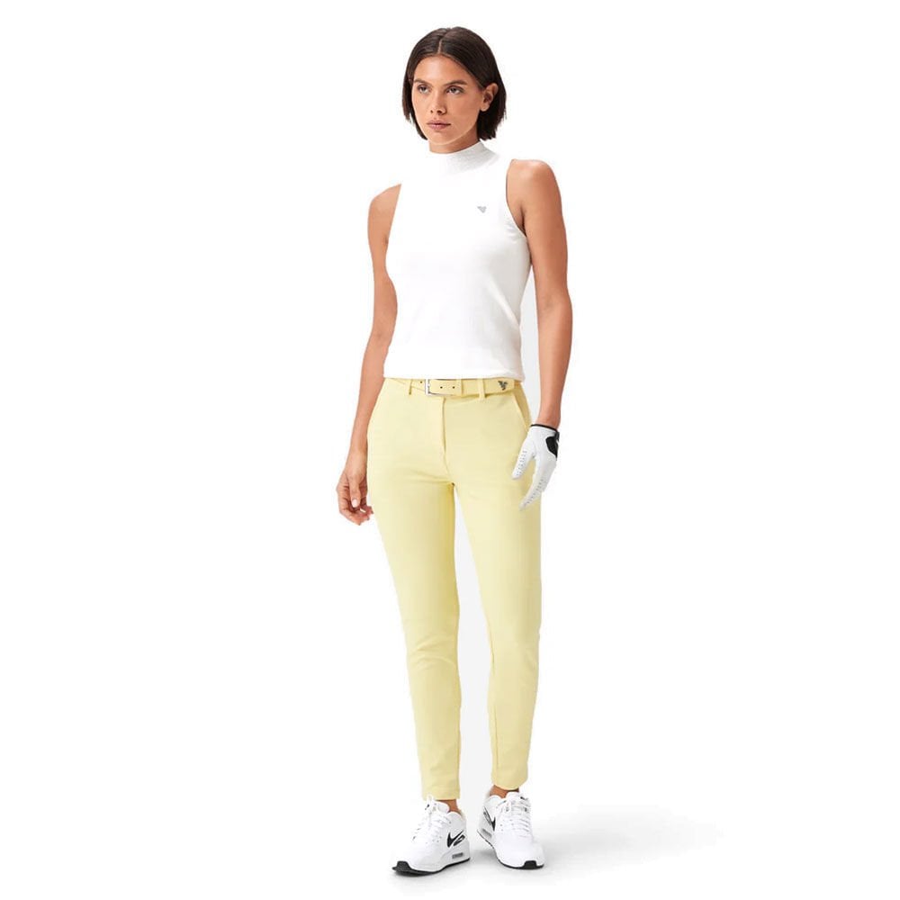 Macade Golf Kayla Air Kolsuz Bluz WKN2023162 Beyaz