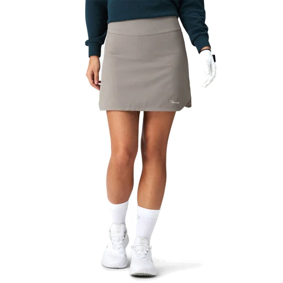 Macade Kadın Range Flex Golf Eteği Greige  WSK20220113
