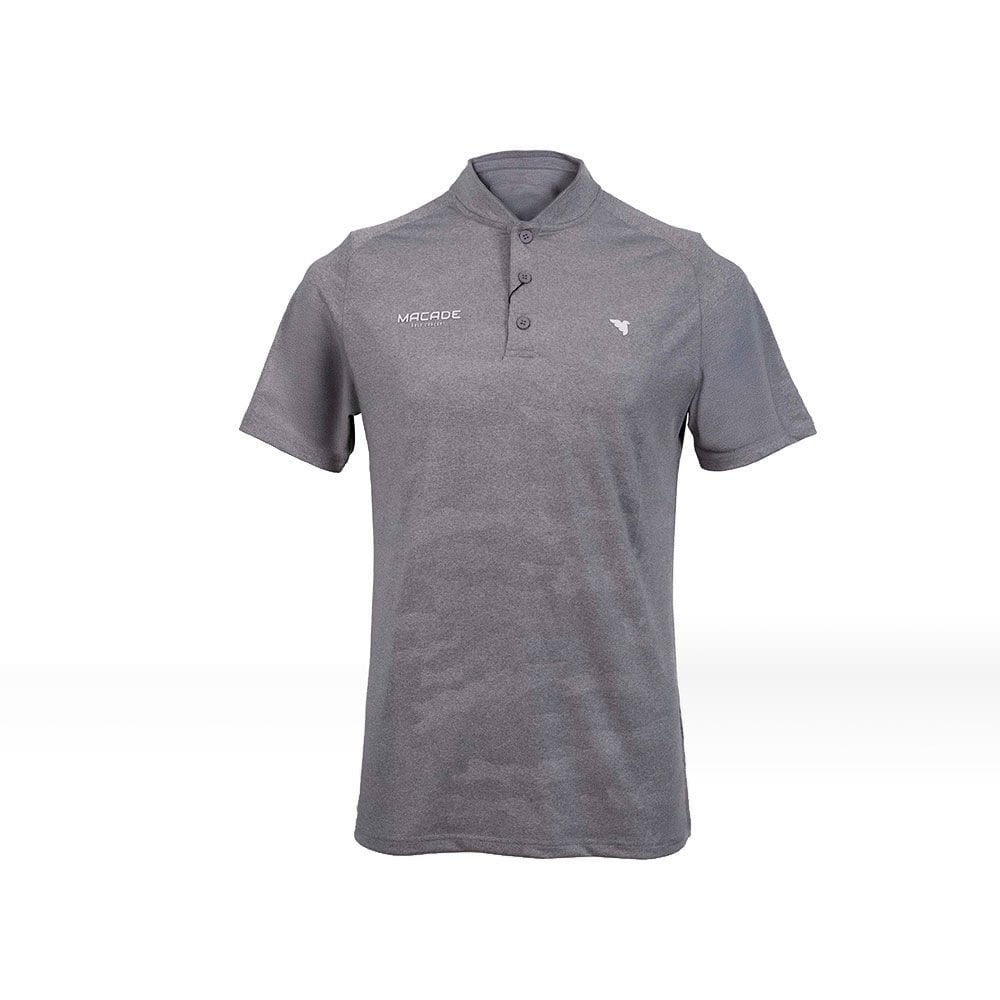 Macade Golf Tx Camo Bomber T-Shirt PO20210623 Açık Gri