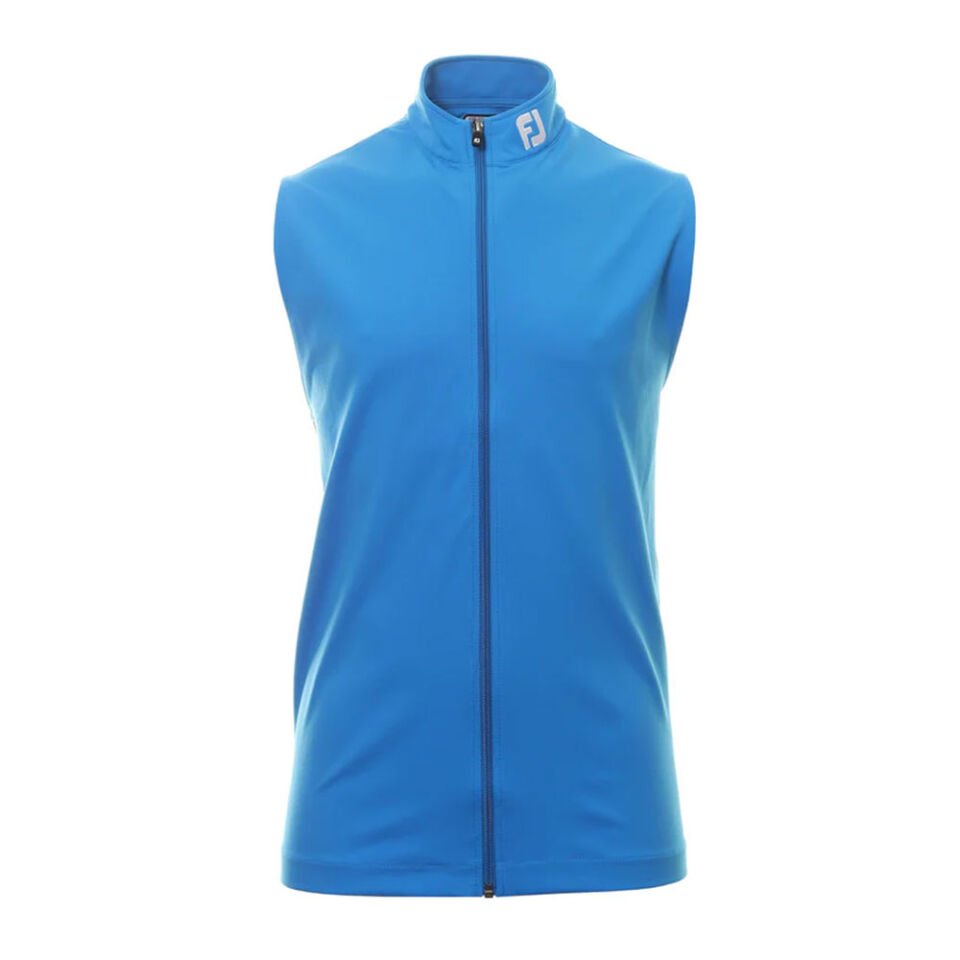 FootJoy Erkek Tam Fermuarlı Yelek 80157 Cobalt  XXL XXLarge