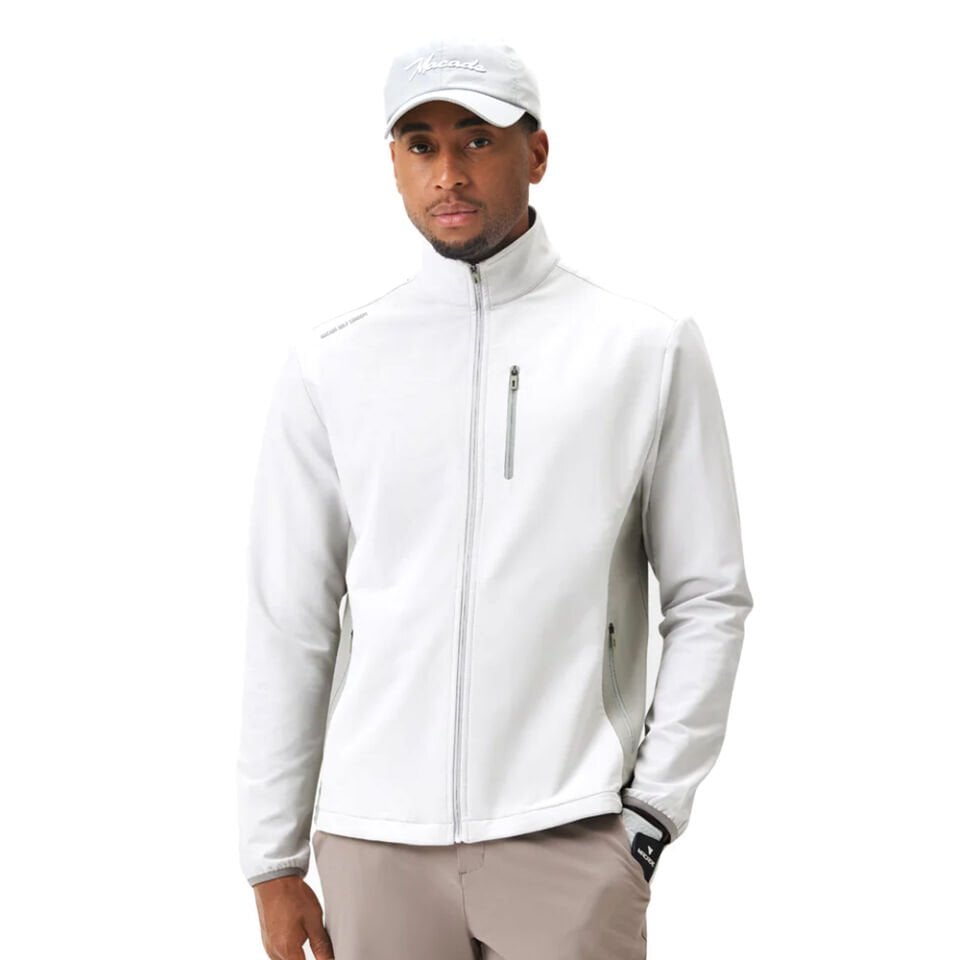 Macade Golf Storm Off-White Rüzgarlık MJA2433701 Beyaz