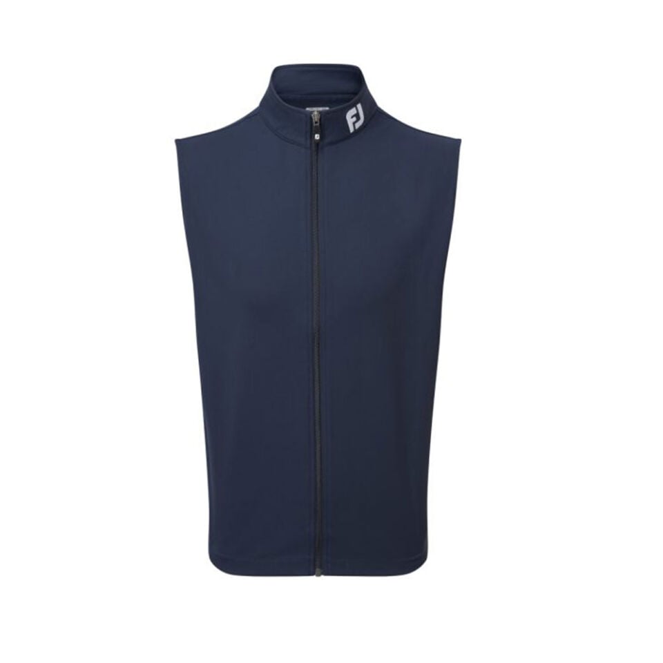 FootJoy Men's Full Zip Golf Vest 88456 Navy Blue