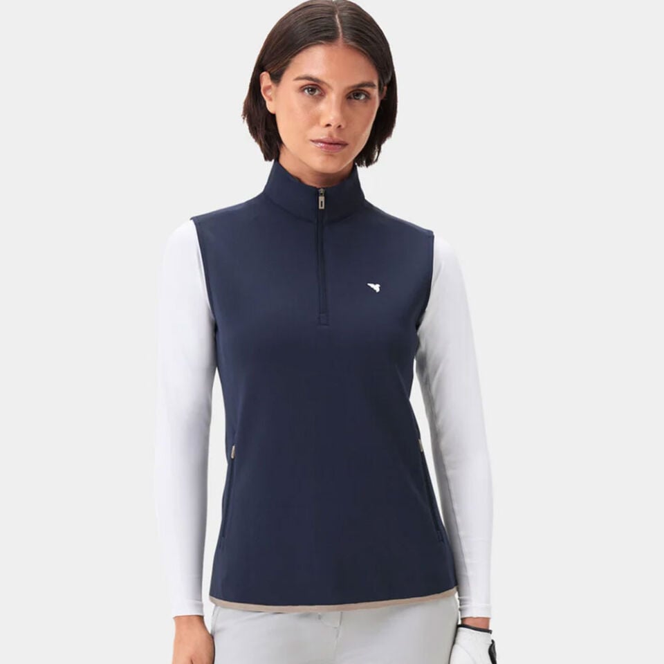Macade Golf Women's Dark Blue Therma Vest WJA20210100