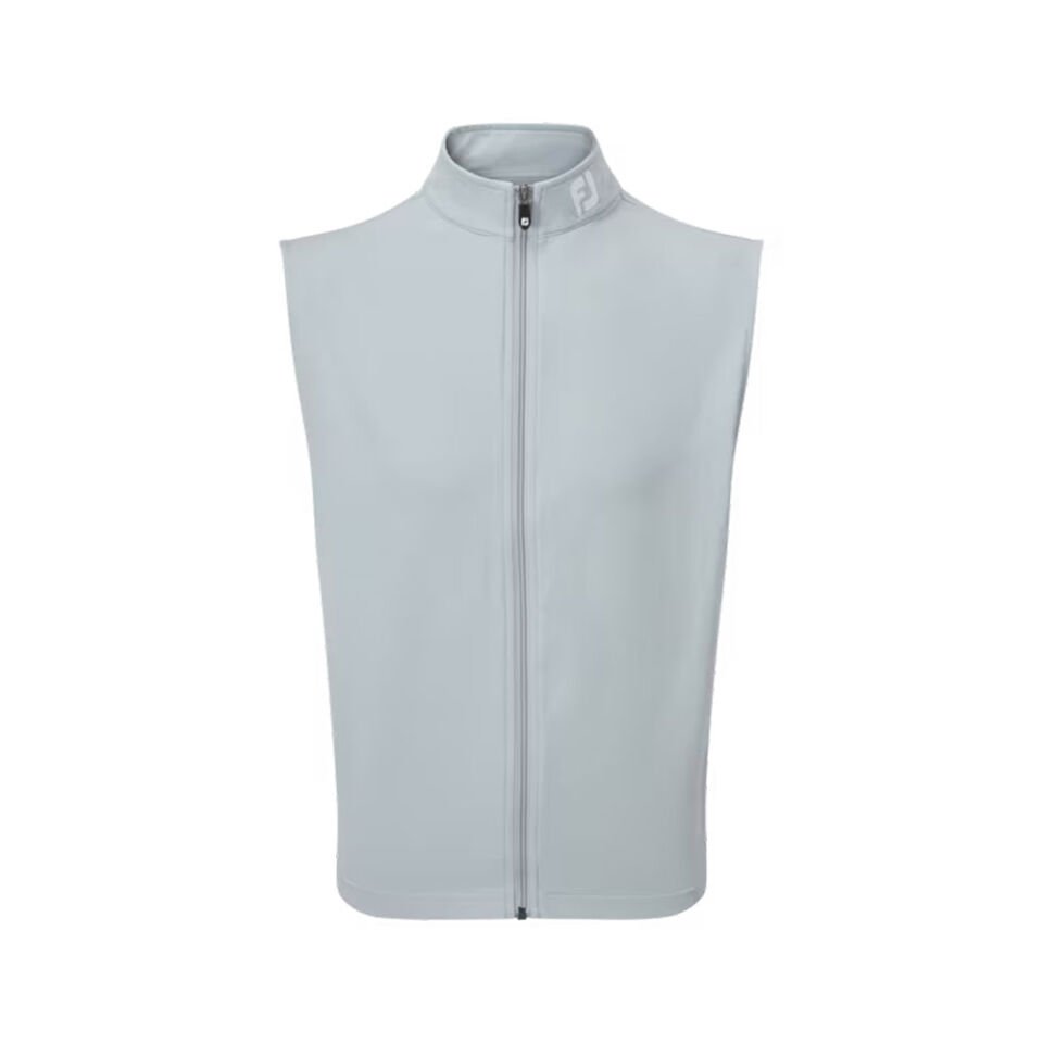 FootJoy Men's Full Zip Grey Golf Vest 88457