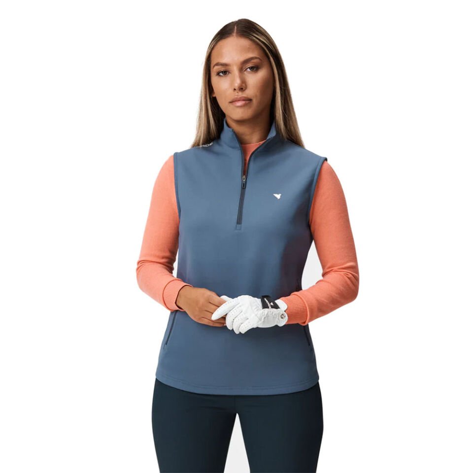 Macade Kadın Slate Mavi Therma Yelek WSW2022642 XL XLarge