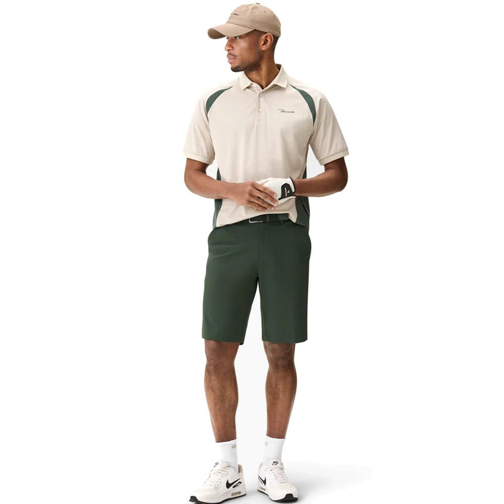 Macade Golf Forest Green Four-Way Stretch Şort Yeşil MSH2605736