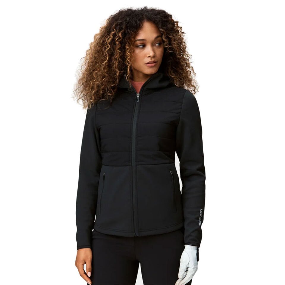 Macade Golf Hibrit Tur Golf Ceketi Siyah WJA20211101