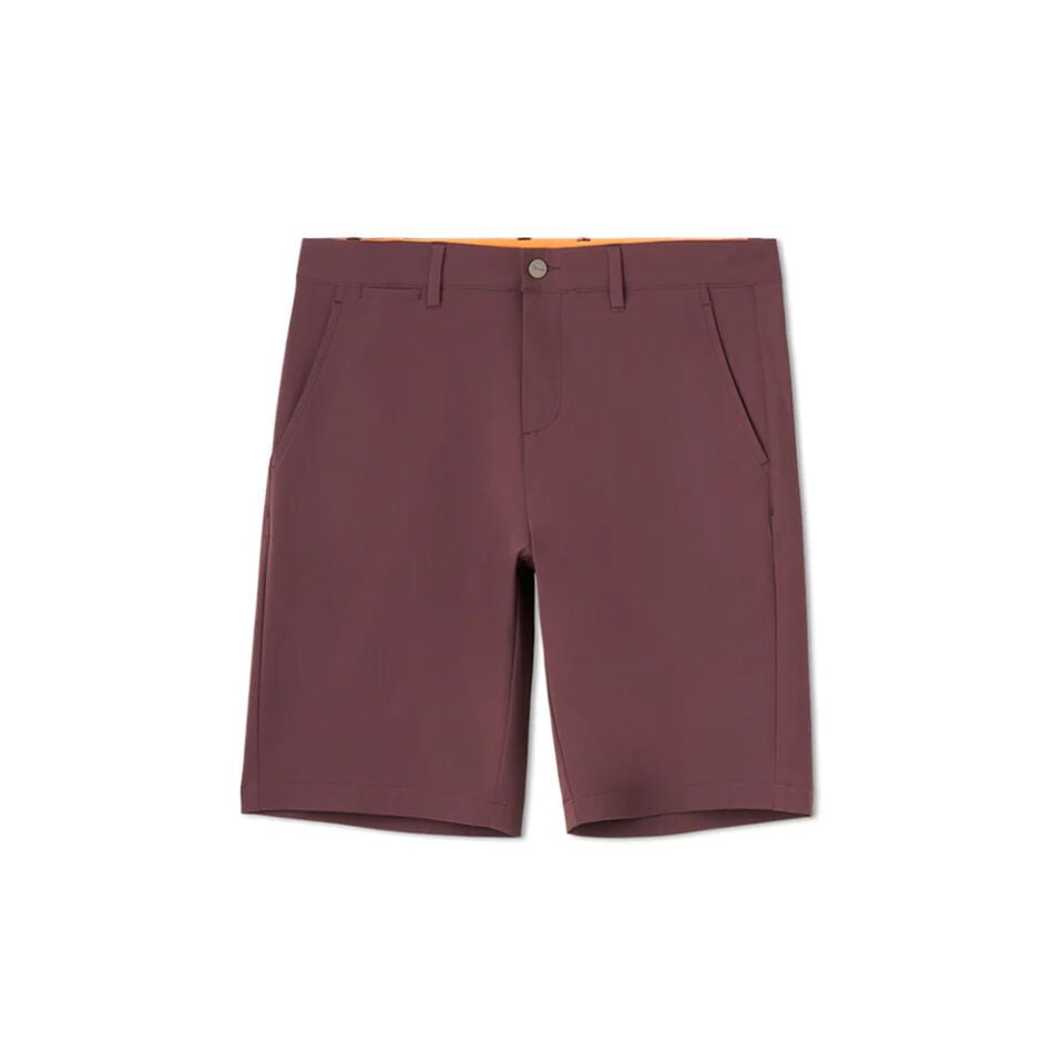 Macade Golf Mauve Four-Way Stretch Şort Bordo MSH260571830