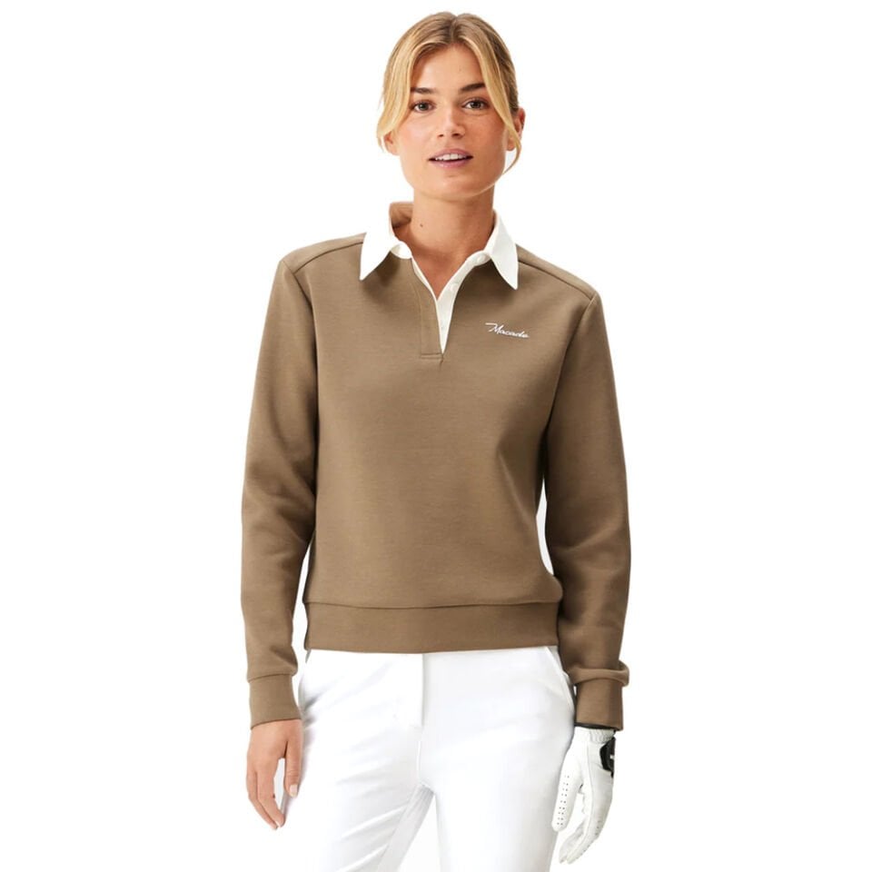 Macade Golf Rae Sepia Polo Sweatshirt WSW2546005