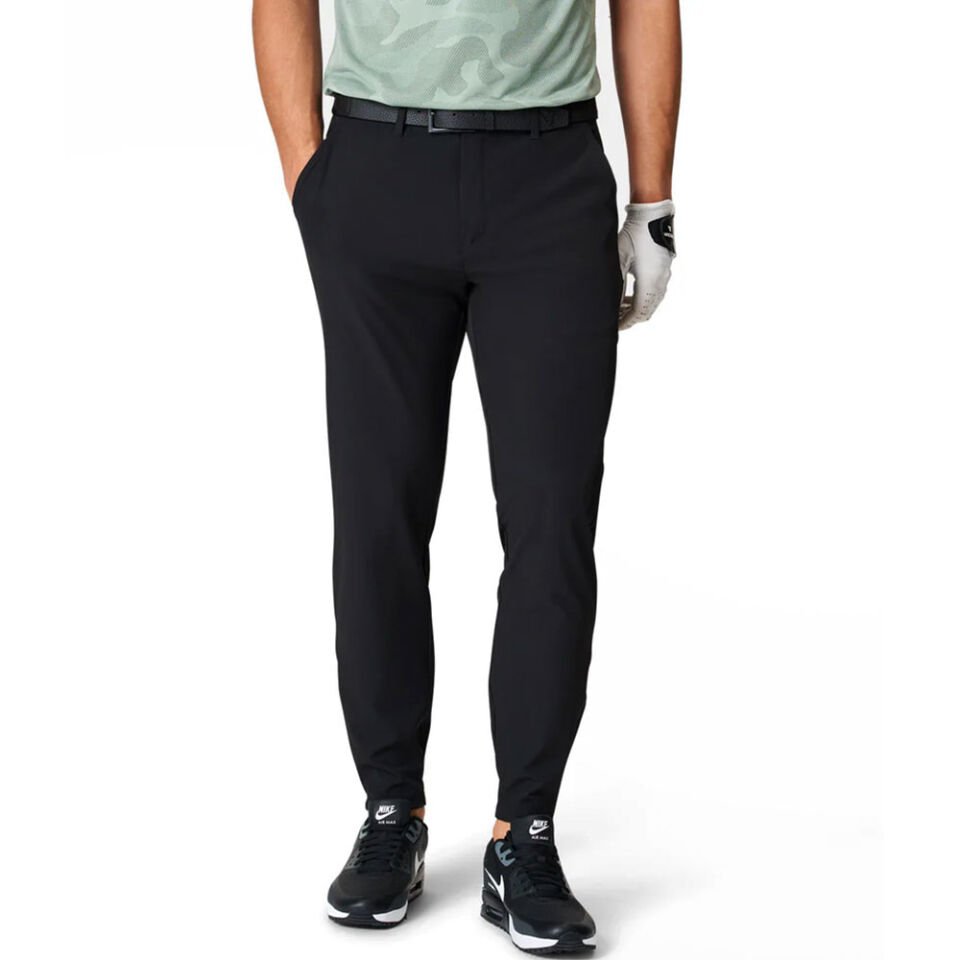 Macade Golf Siyah Dört Yönlü Esnek Jogger Pantolon PA20210615