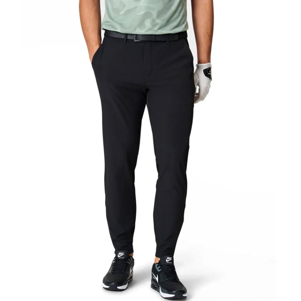 Macade Golf Black Four Way Stretch Jogger Pants PA20210615