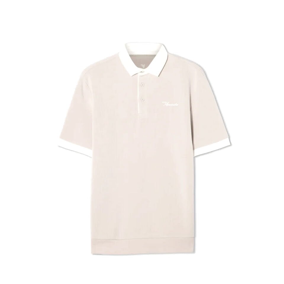Macade Golf Tan AR Tech Erkek Polo T-Shirt SH20240218