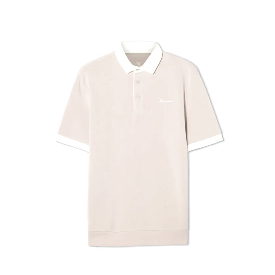 Macade Golf Tan AR Tech Erkek Polo T-Shirt SH20240218