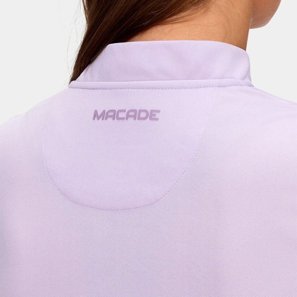 Macade Golf Kadın Flow Bomber T-Shirt Lila WPO20210710