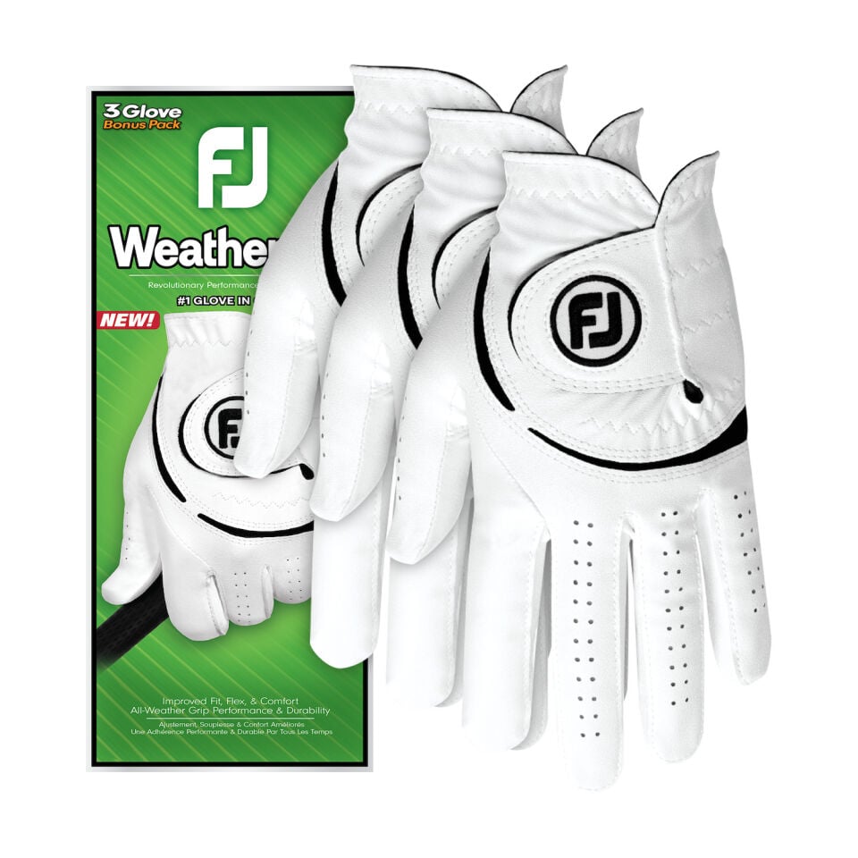 FootJoy Weathersof Sol El Golf Eldiveni Erkek 3'lü Paket 66198