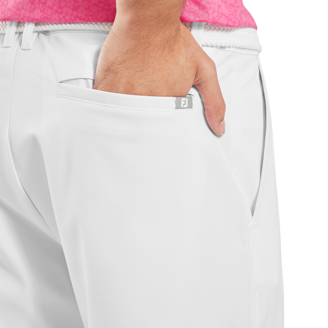 FootJoy Performans Tap Fit Erkek Golf Şortu Beyaz 34151