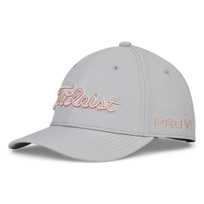 Titleist Tour Performance Junior Golf Şapkası TH25AJRTPN2-0G5 Gri Pembe