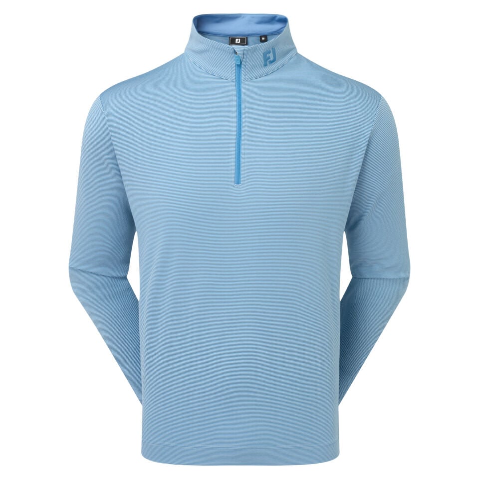 FootJoy Ottoman Stripe Chill-Out Erkek Sweatshirt Mavi 39291