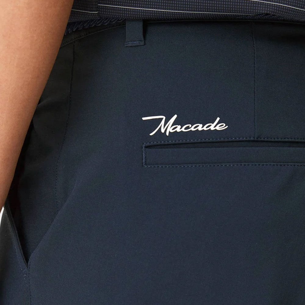 Macade Dört Yönlü Esnek Golf Şortu Lacivert SH20209910