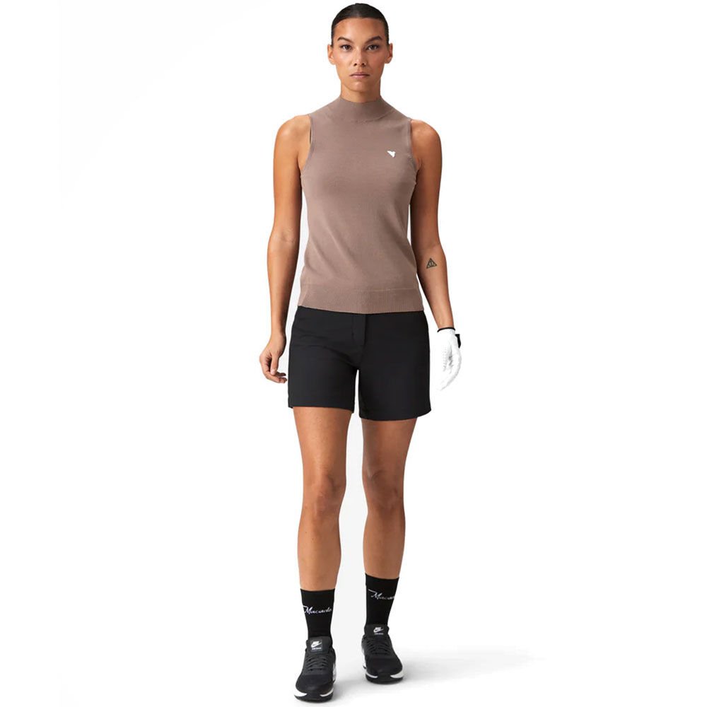 Macade Kadın Flex Golf Şortu Siyah WSO20210222