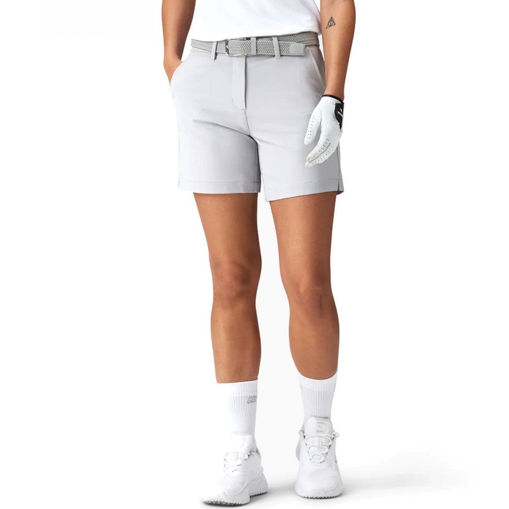 Macade Kadın Flex Golf Şortu Açık Gri WSO20211108