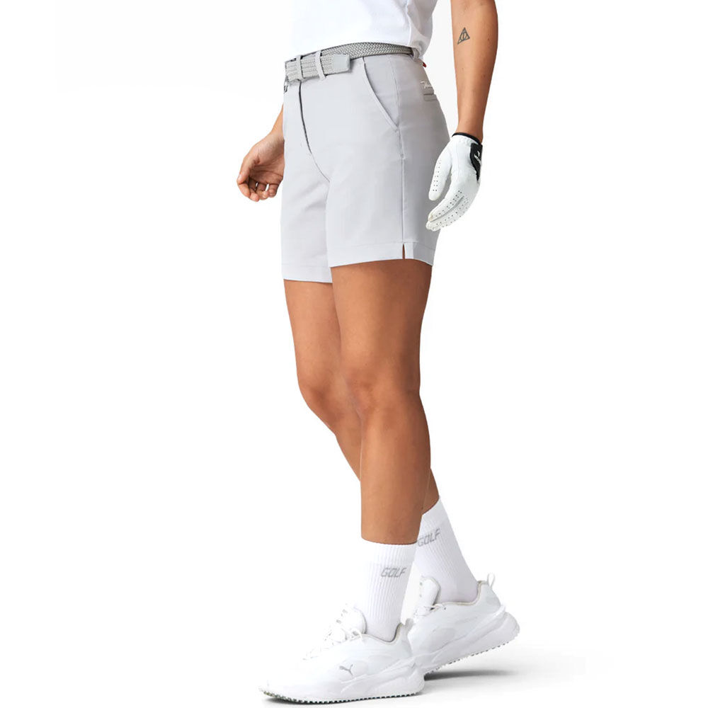 Macade Women's Flex Golf Shorts Light Grey WSO20211108