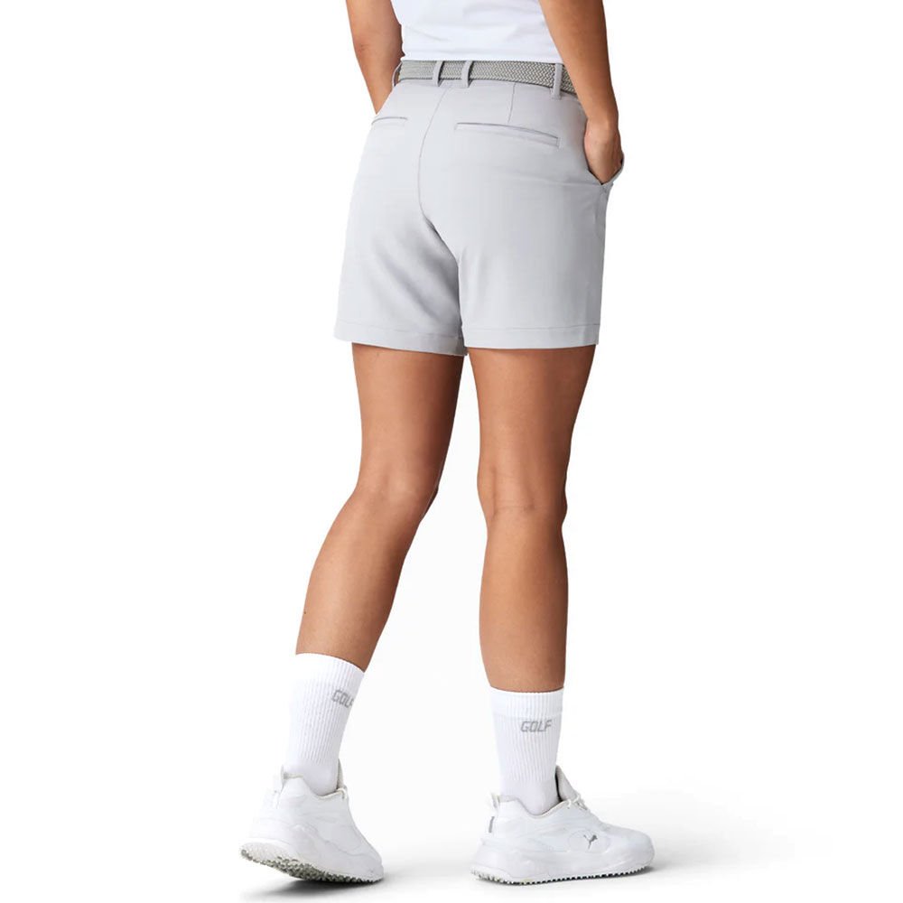 Macade Women's Flex Golf Shorts Light Grey WSO20211108 38