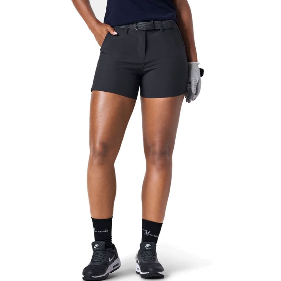 Macade Golf Kadın Flex Golf Şort Antrasit WSO20190293