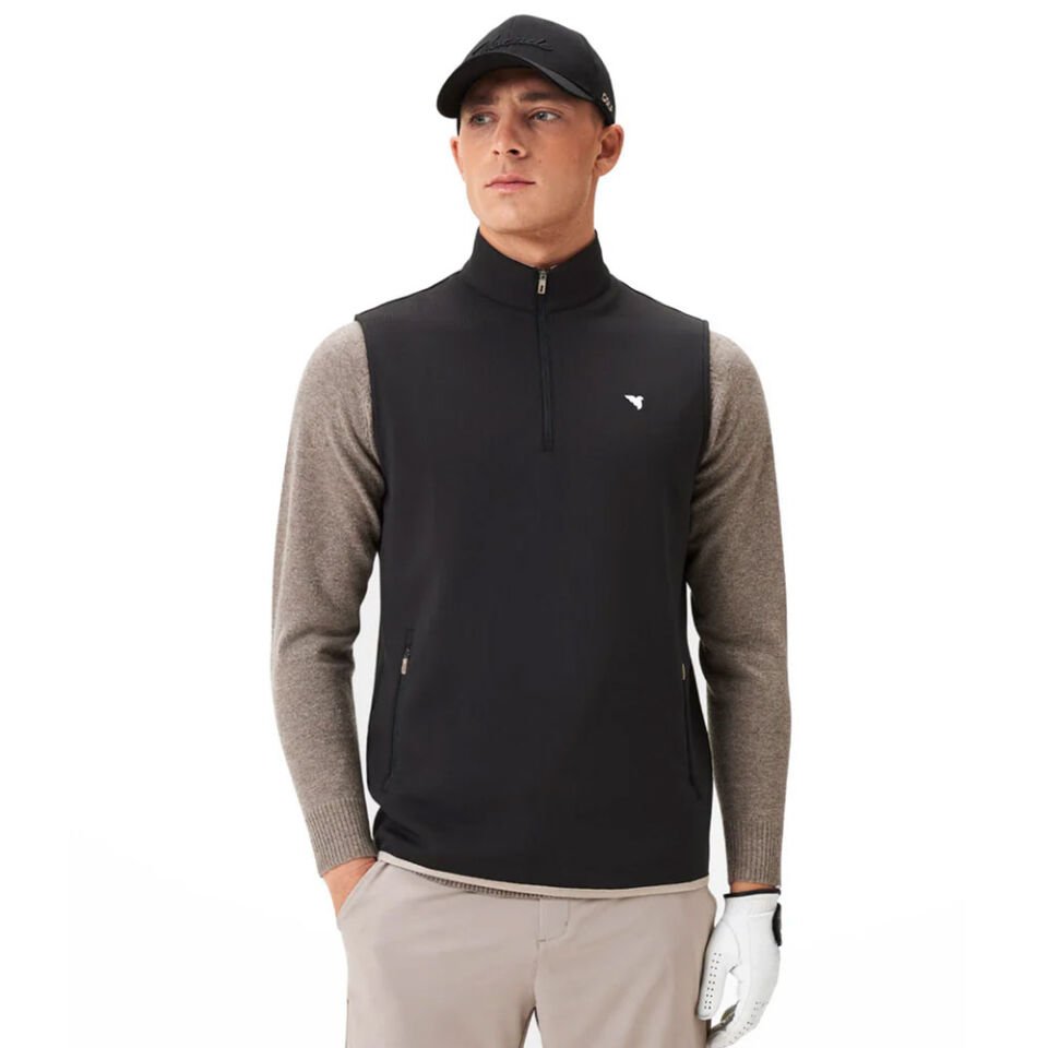 Macade Golf  Therma Yelek Siyah SW2022757