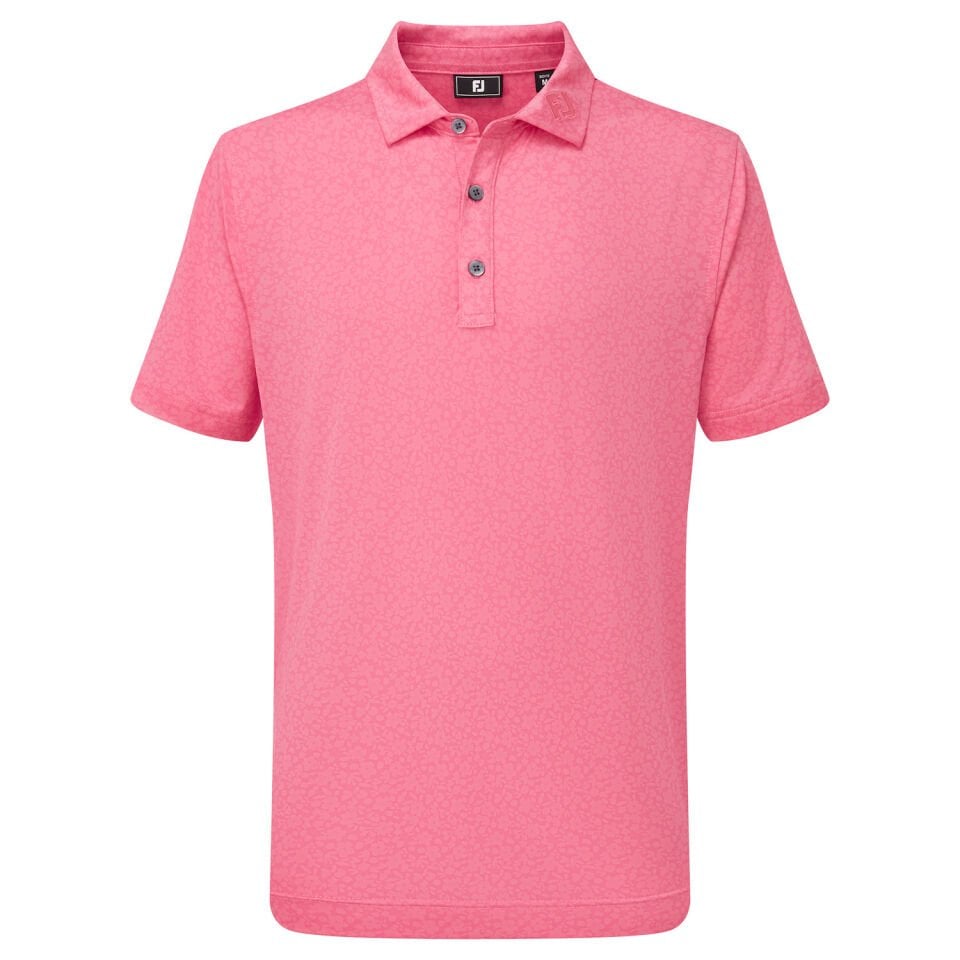 FootJoy Painted Floral Lisle Çocuk T-Shirt Pembe 34233