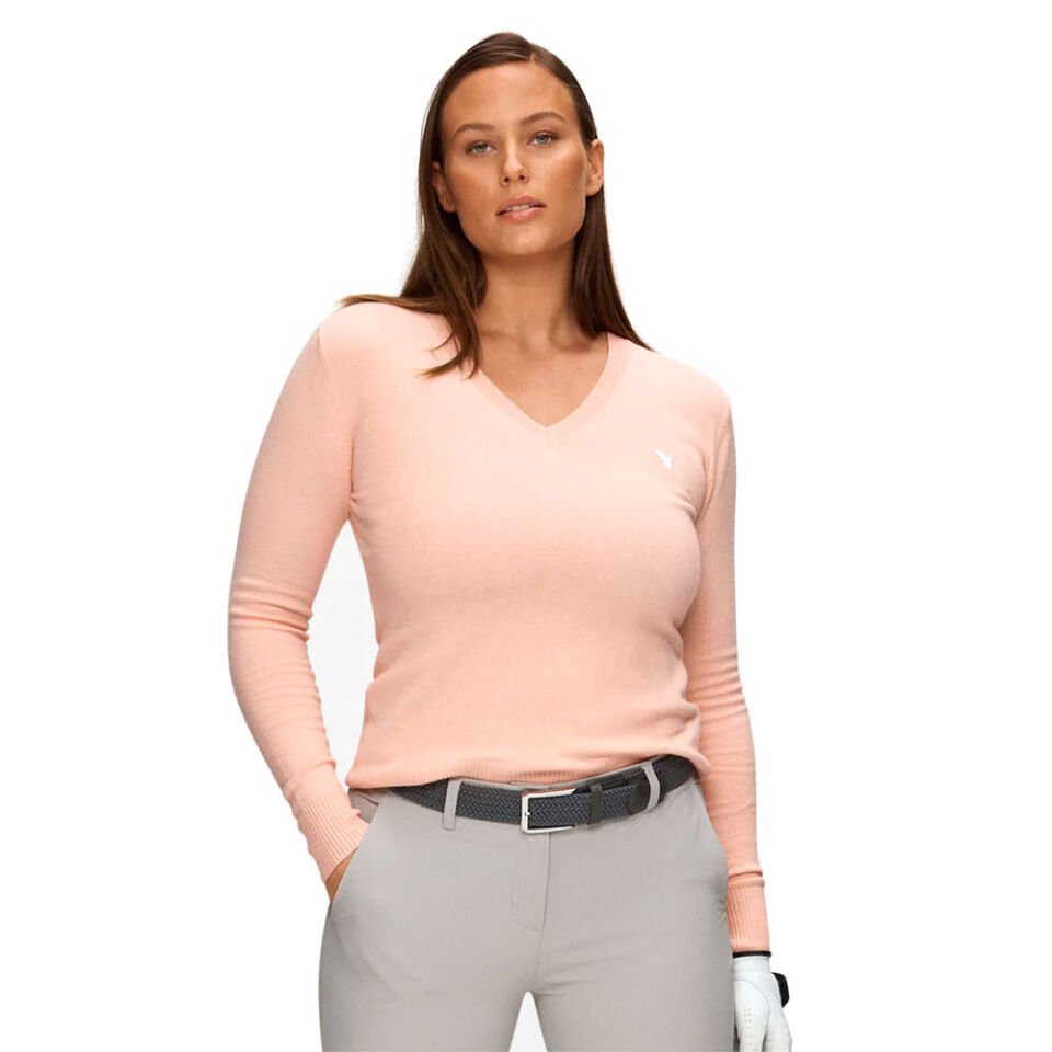 Macade Kadın Apricot Golf Kazak WKN2021727 S Small