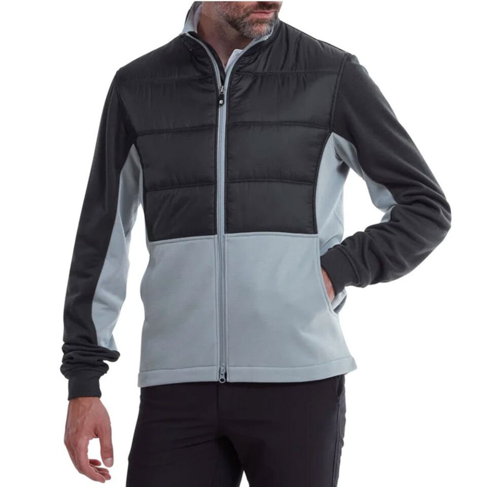 FootJoy Hibrit Dolgulu Orta Katman Golf Ceket Lacivert 87985 S Small