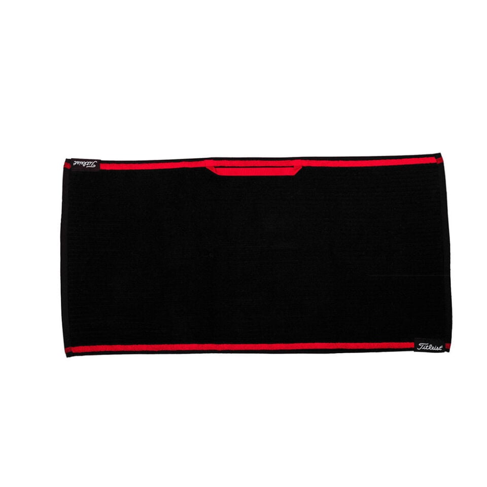 Titleist Golf Players Towel Black TA9PLTWL-0 15.5 x 12 cm
