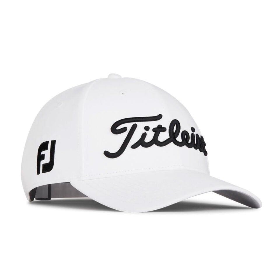 Titleist Tour Performans Golf Şapkası TH22ATPE-10 Beyaz/Siyah