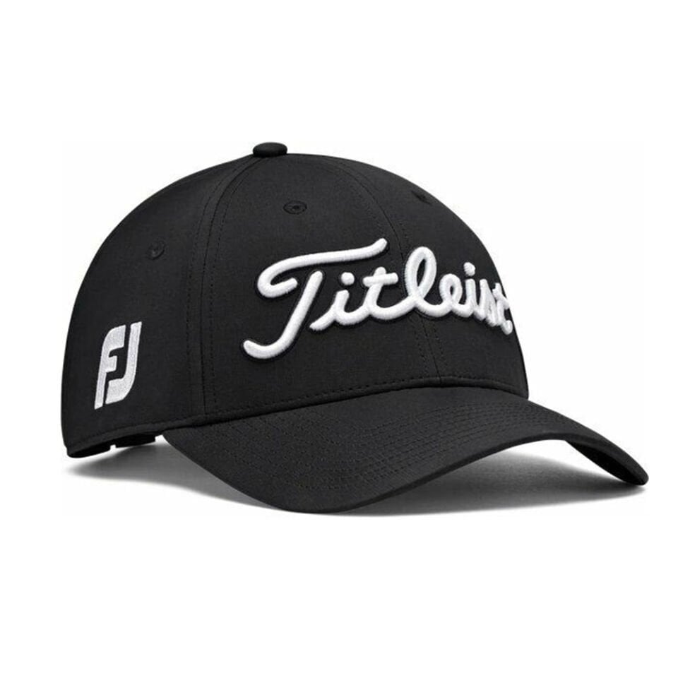 Titleist Tour Performans Golf Şapkası TH22ATPE-01 Siyah