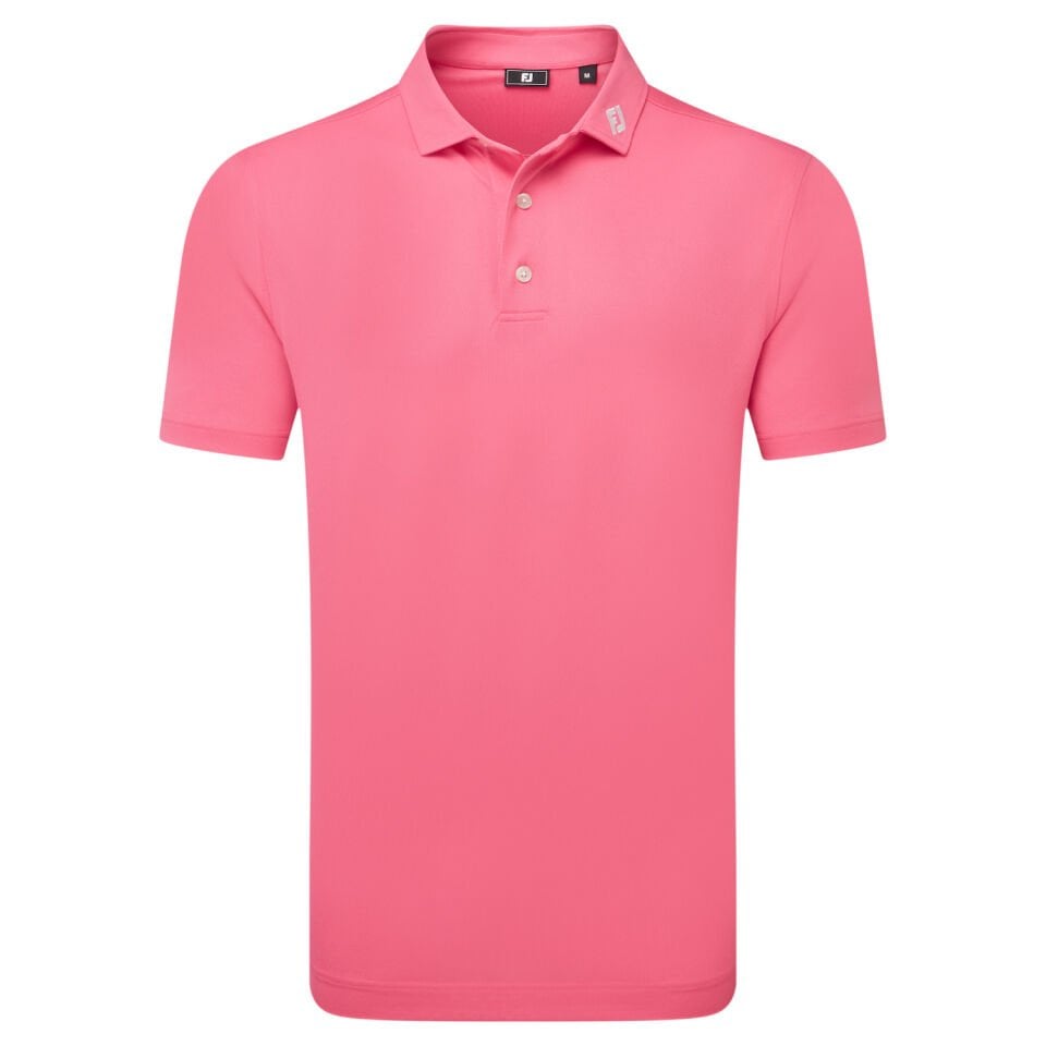 FootJoy Stretch Pique Solid Erkek T-Shirt Watermelon 80133