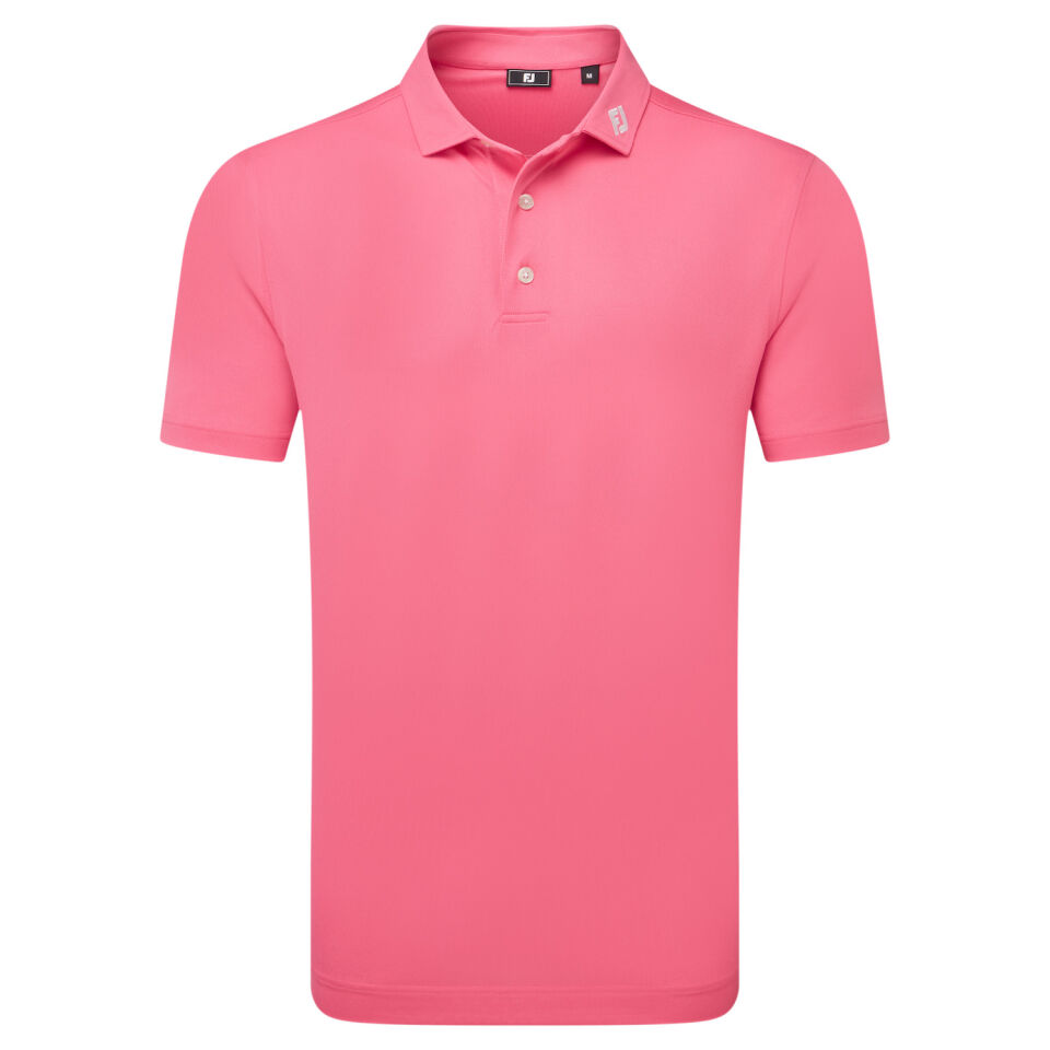 FootJoy Stretch Pique Solid Erkek T-Shirt Watermelon 80133